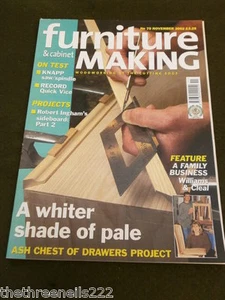 FURNITURE & CABINETMAKING - ASH CHEST OF DRAWERS - NOV 2002 - Imagen 1 de 1