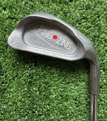 Ping Zing Red Dot Driving 1 Iron Karsten Steel KT-W Shaft 40" RH Original Grip - Image 1 of 4