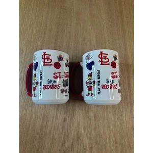 St. Louis Cardinals Coffee Mugs 15oz Set of 2 – Official MLB Licensed Redbirds - Picture 1 of 4