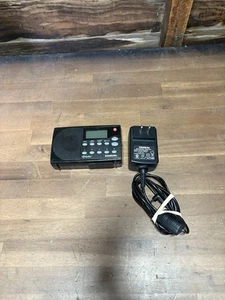 Sangean HDR-14 HD Radio / FM Stereo / AM Portable Radio Black HD Radio WORKS! - Picture 1 of 9