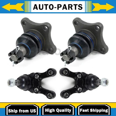 For 1997-2003 Mitsubishi Montero Sport 3.0L Front Upper Lower Ball Joints 4PCS - Image 1 of 4