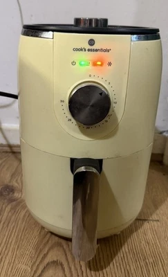  Cooks Essentials 1,8L Luftfritteuse Gelb Beige Creme Funktioniert Gut Guter Zustand - Bild 1 von 4