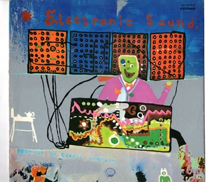 Beatles (George) "Electronic Sounds" 1969 Japan Zapple Album w/ Insert & Sleeve - Foto 1 di 6