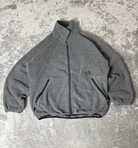 The North Face Women’s Vintage Fleece Jacket (M) Made in USA Grey Full Zip - Picture 1 of 9