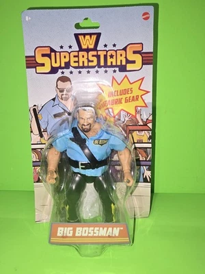 Figura de acción Mattel WWE Superstars Series 10 Big Bossman 6  Foto 1 de 4