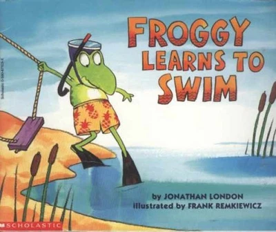Froggy Learns to Swim - Paperback, by Jonathan London - Acceptable n - Image 1 of 2
