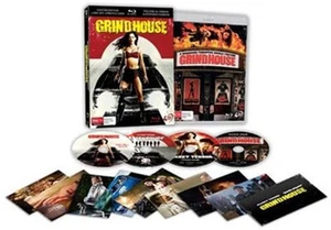 Grindhouse / Planet Terror / Death Proof NEW Blu-Ray 4-Disc Box Set Rose McGowan - Picture 1 of 1