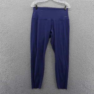Nike Zenvy Dri Fit tiro alto 7/8 largo mujer leggings talla grande azul NUEVO $100 - Imagen 1 de 14