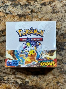 POKÉMON TCG: Caja de refuerzo de chispas crecientes escarlata y violeta 36 paquetes NUEVO SELLADO - Imagen 1 de 6