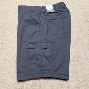 Duluth Trading Shorts Women 14 Ink Dry on the Fly 10" Cargo UPF50 Wicking Hiking - Picture 1 of 14