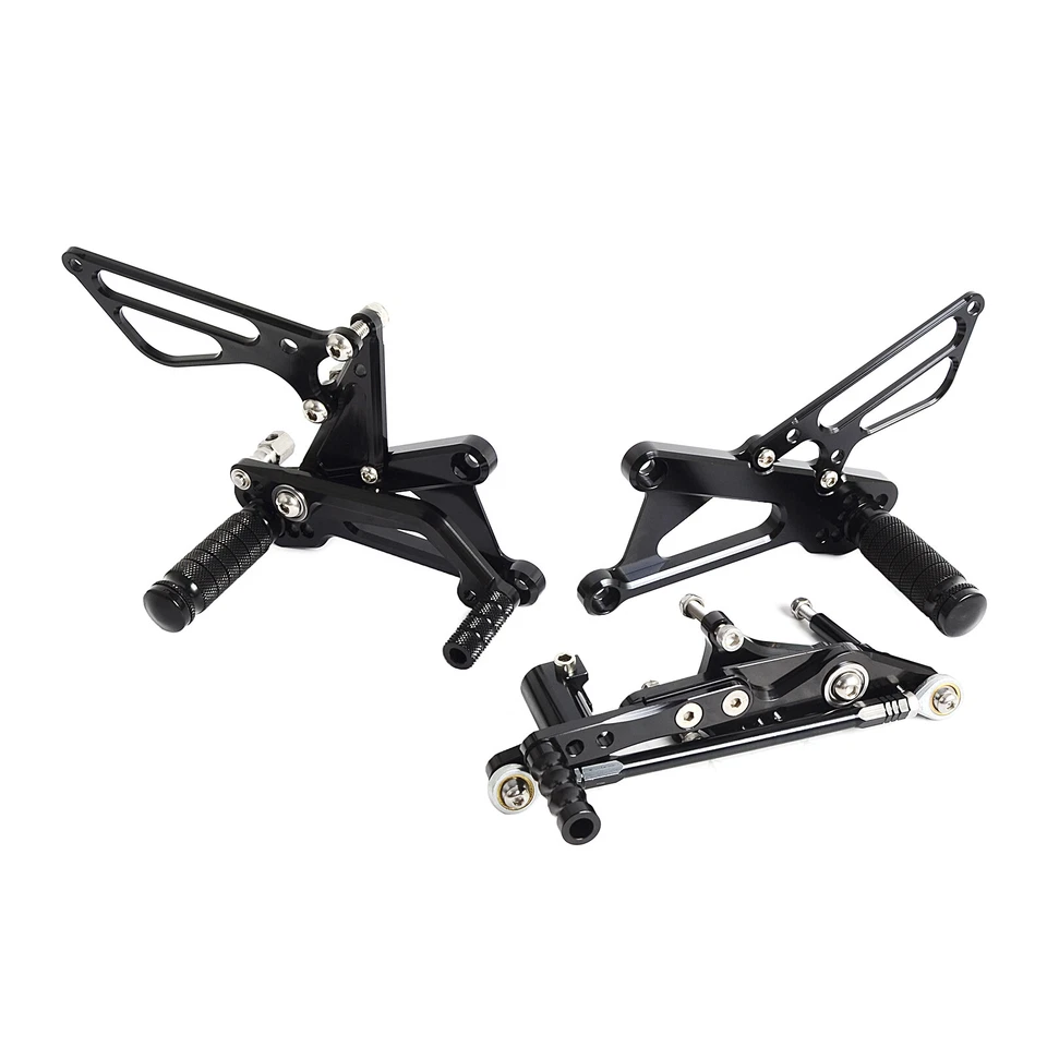 NiceCNC estriberas traseras ajustables reposapiés para Triumph Daytona 675 2006-2012 Foto 1 de 4