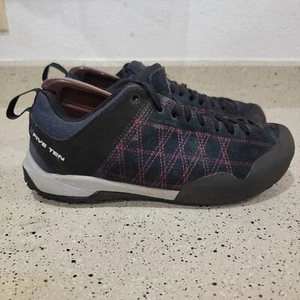 Five Ten Guide Tennie Women's Size 8.5 Climbing Approach Suede Shoe | Grey/ Blue - Picture 1 of 11