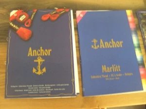 3 x Anchor Farbkarten Stickgarne Nr. 30 + 311 01.00 + 02.95 + 09.94 - Bild 1 von 9