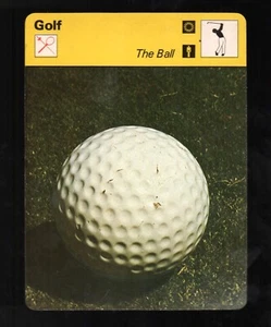 Tarjeta de golf The Ball Sportscaster 1978 47-11 Italia casi nueva-como nueva - Imagen 1 de 2