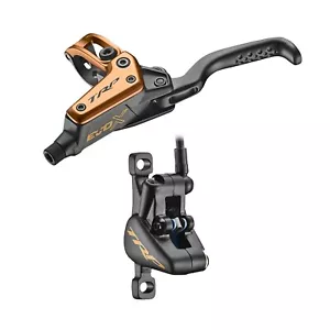TRP EVO X HD-M9020 Disco Idraulico Bici Bicicletta Freno Posteriore (Destro) - Oro - Foto 1 di 1