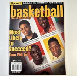September 2001 Beckett Basketball Titled "￼Most Likely To Succeed". 🏀🏀🏀🏀