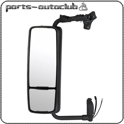 Truck Mirror Complete Door Black Driver Side For 2004-2017 Volvo VNL Foto 1 de 4