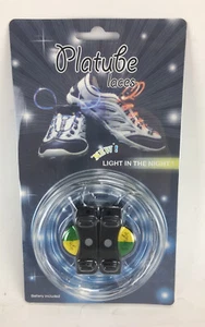 Cordones LED iluminados verde platubo - Imagen 1 de 2