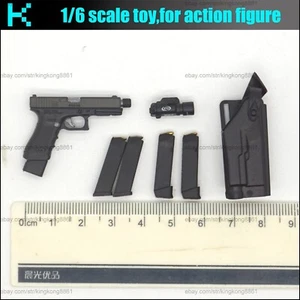 Pistola y funda Y97-91 escala 1/6 DAMTOYS 78103S RUSO MVD SOBR GRANIT-17 - Imagen 1 de 5