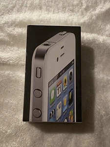 Apple iPhone 4 8GB - White A1332 (GSM) - Box And Insert Only - Afbeelding 1 van 4