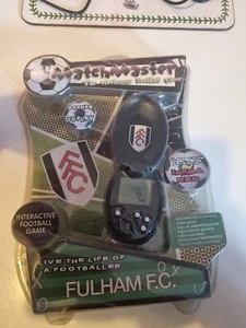 Match Master Fulham FC interaktives elektronisches LCD-Fußballspiel neu versiegelt - Bild 1 von 5