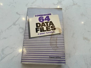 Commodore 64 Data Files A Basic Tutorial Vintage Book by David Miller - Picture 1 of 15