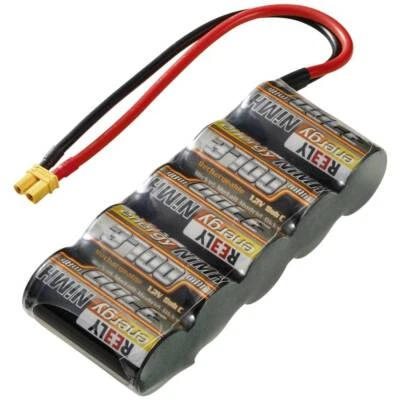 Reely Modellbau-Akkupack (NiMh) 6 V 3700 mAh Zellen-Zahl: 5 Sub-C Side-by-Side - Bild 1 von 2