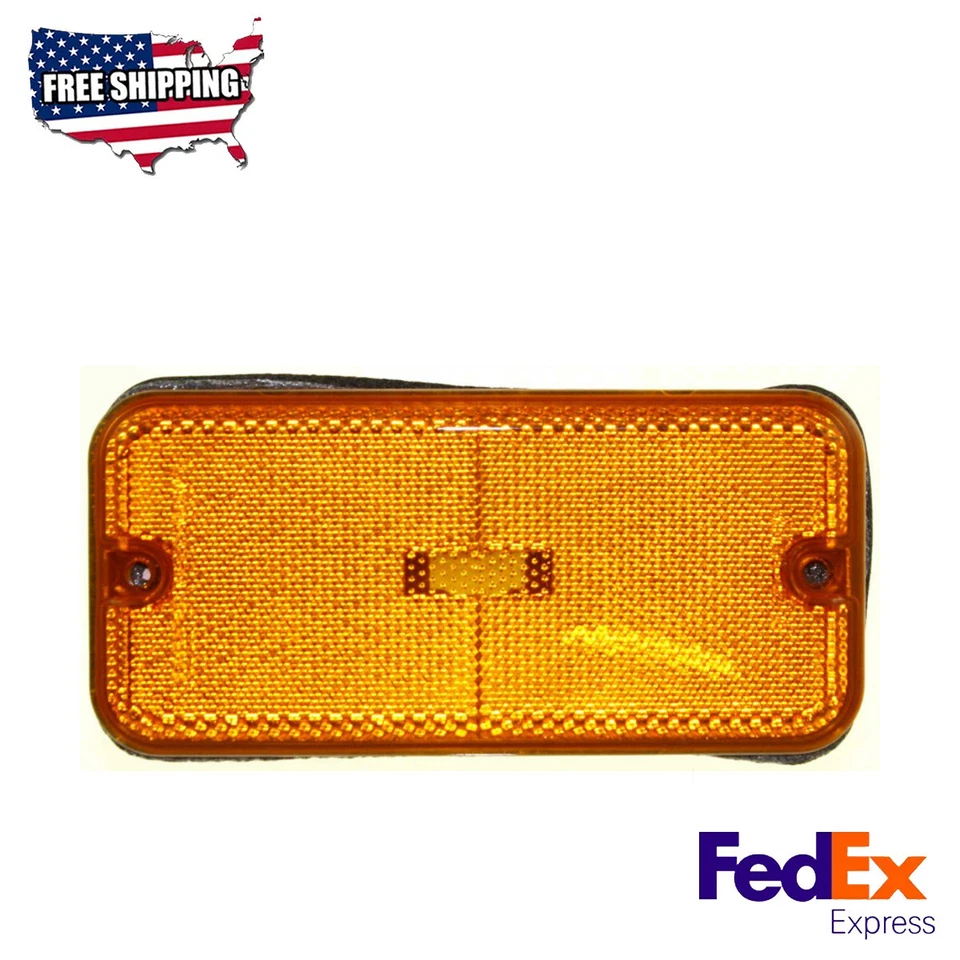 Side Marker Fits 1985-1996 GMC G3500 G2500 P3500 Chevrolet G30 G20 G10 - Image 1 of 4