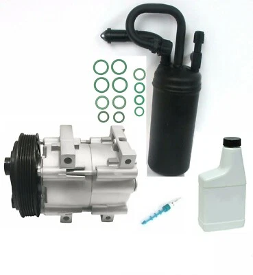 RYC Reman A/C Compressor Kit EG128 Fits Mazda B2300 2.3L 1994 1995 1996 1997 - Image 1 of 4