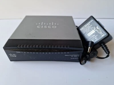 Cisco SF100D 16-Port  Ethernet Switch SF100D-16   - Image 1 of 3