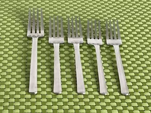 Tools Of The Trade LECEIL Stainless Set of 5 Forks Glossy Japan Flatware B21WU - Picture 1 of 9