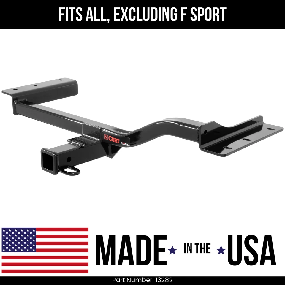 Enganche de remolque para Lexus RX450h 16-20 se adapta a todos, excepto remolque F Sport Curt 4K 2" Foto 1 de 1