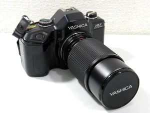 Yashica 107 MultiProgram Camera with 75-200mm 1:4.5 Lens 35mm - Picture 1 of 8