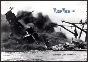US 1991 Sc# 2559 First Day Ceremony Program WWII Series - 1941: A World at War - Picture 1 of 4