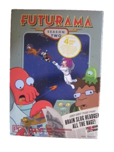DVD 4-DISC FUTURAMA SEASON TWO BOX SET Free delivery - Picture 1 of 2
