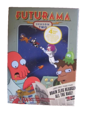 DVD 4-DISC FUTURAMA SEASON TWO BOX SET Free delivery - Image 1 of 2