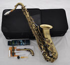Professional Antique C Melody Saxophone Abaone Key 2 Neck + Sax Metal Mouthpiece