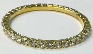 BRAZALETE ORO CON PIEDRAS TRANSPARENTES (1255) - Imagen 1 de 1