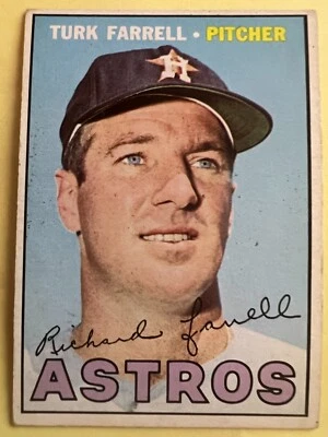 1967 Topps #190 Turk Farrell Houston Astros VG - FREE SHIPPING - Image 1 of 2