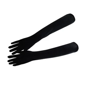 Fashion Long Velvet Gloves Elbow Length Accessories Bride Gloves for Opera Girl - Picture 1 of 7