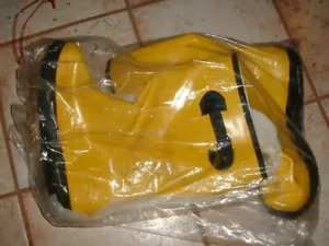 Botas de Trabajo Amarillas Córdoba Sobre los Zapatos Hormigón Talla 12 NUEVAS - Imagen 1 de 1