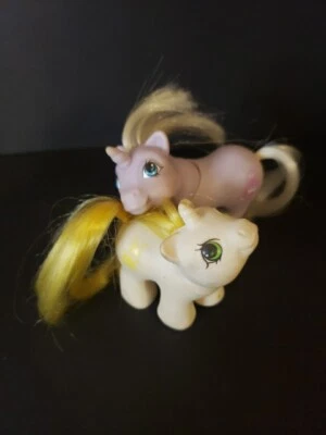 My Little Pony Vintage Peek A Boo Unicornio Bebé BEDDY BYE EYES & Tattles 87'  Foto 1 de 4