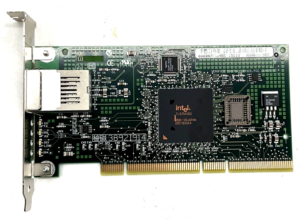 Intel PRO/1000 F Fibre Channel NIC Adapter Network Card PCI-X A38888-005 - Image 1 of 1