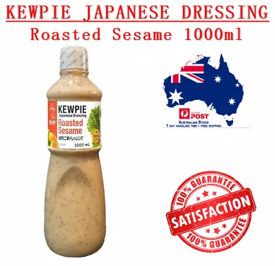 New Premium 1L KEWPIE Japanese Roasted Sesame Dressing 1000ml + Free Shipping • 29.95$