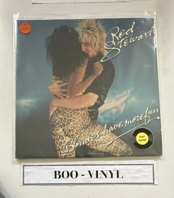Rod Stewart - Blondes Have More Fun - Gatefold Vinyl LP Record EX / EX CONDITION - Image 1 of 4