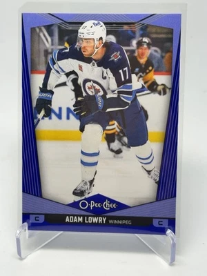 2024-25 O-Pee-Chee - Adam Lowry #233 Blue Border - Image 1 of 2