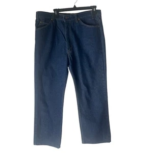 Levi's 517 Vintage 1970 Men's Size 38 X 30 Orange Tab Dark Wash Bootcut Jeans - Picture 1 of 9
