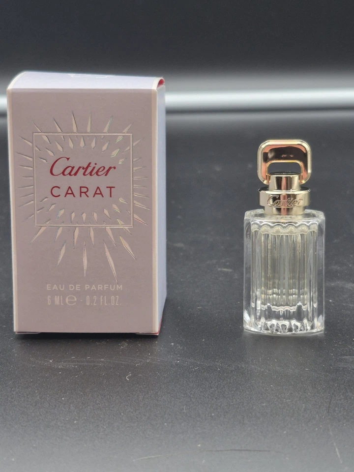 Cartier quilates EDP 6 ml-,2 oz mini tamaño de viaje nuevo en caja Foto 1 de 1