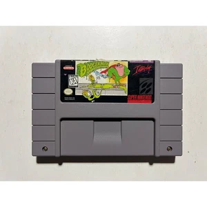 Boogerman A Pick and Flick Adventure (SNES Super Nintendo)Authentic Works🔥 - Picture 1 of 3