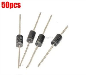 50 Stück 3A 400V 1N5404 Diodengleichrichter IC NEU GC - Bild 1 von 2